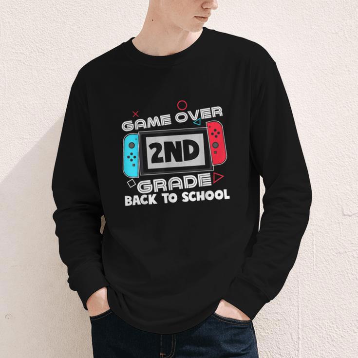 Back To School Game Over 2nd Grade Gamer Kids Boys Youth Long Sleeve Tee Back To School Game Over 2nd Grade Gamer Kids Boys Youth Long Sleeve Tee
