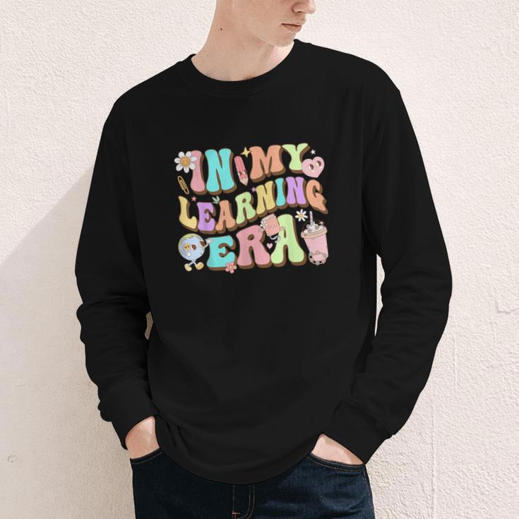 Back To School In My Learning Era Student Pre-K Kindergarten Youth Long Sleeve Tee