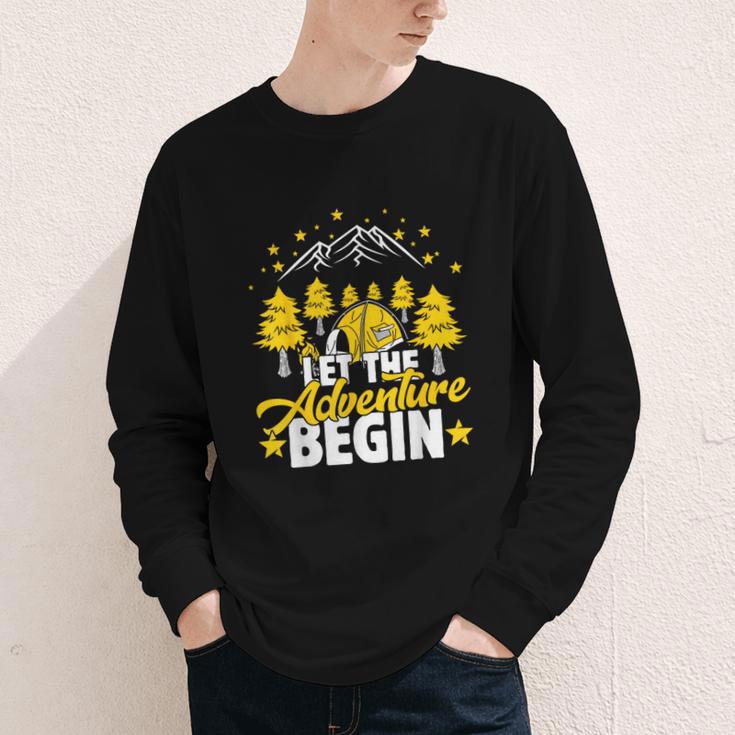Back To School Mode Let The Adventure Begin Youth Long Sleeve Tee