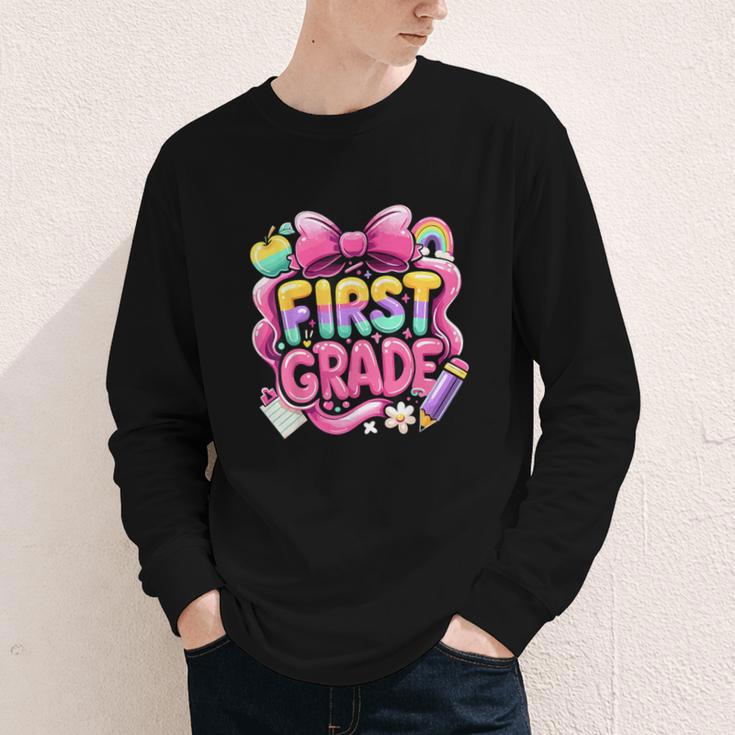 Back To School Team 1st Grade First Grade Youth Long Sleeve Tee Back To School Team 1st Grade First Grade Youth Long Sleeve Tee
