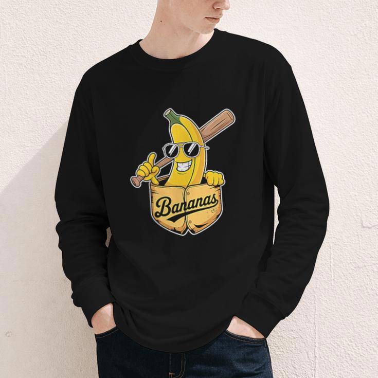 Banana Baseball Fruit Youth Long Sleeve Tee Banana Baseball Fruit Youth Long Sleeve Tee