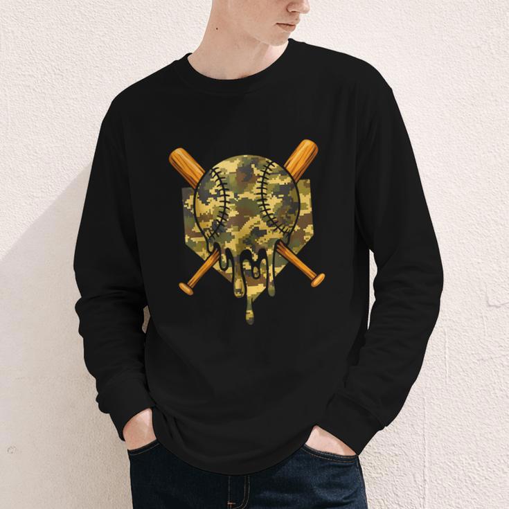 Baseball Camo Boys Ice Cream Youth Baseball Youth Long Sleeve Tee Baseball Camo Boys Ice Cream Youth Baseball Youth Long Sleeve Tee