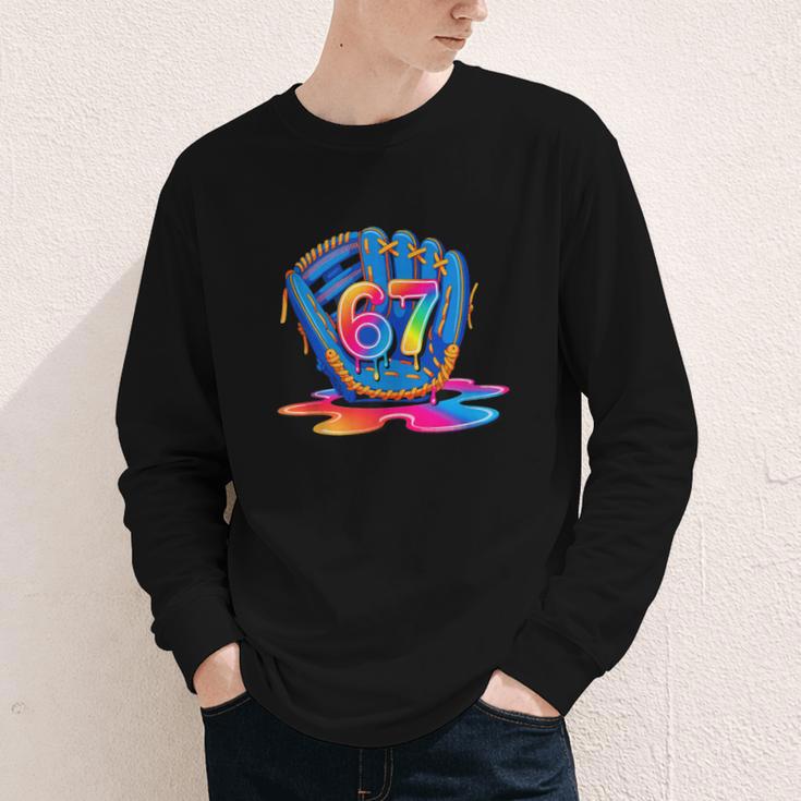 Baseball Drip Ice Cream 67 Lifestyle 101 Youth Long Sleeve Tee Baseball Drip Ice Cream 67 Lifestyle 101 Youth Long Sleeve Tee