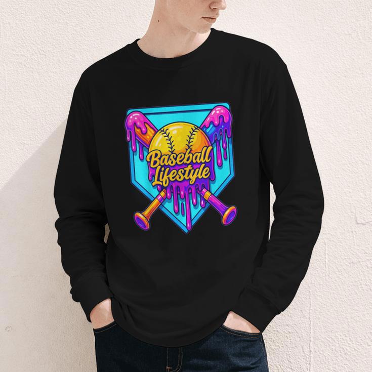 Baseball Drip Outfit Boys Ice Cream Drip Baseball Lifestyle Youth Long Sleeve Tee Baseball Drip Outfit Boys Ice Cream Drip Baseball Lifestyle Youth Long Sleeve Tee