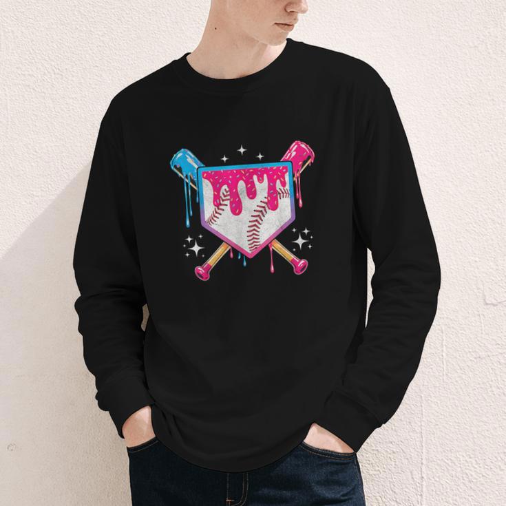 Baseball Drip Purple Glove Respect The Drip Youth Boys Girls Youth Long Sleeve Tee Baseball Drip Purple Glove Respect The Drip Youth Boys Girls Youth Long Sleeve Tee