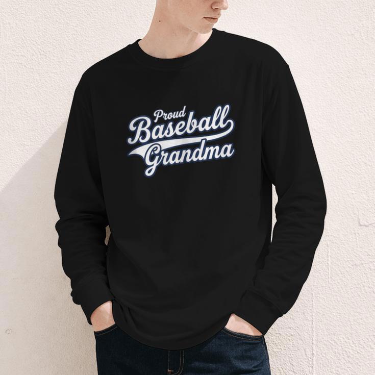 Baseball Grandma Graphic Youth Long Sleeve Tee