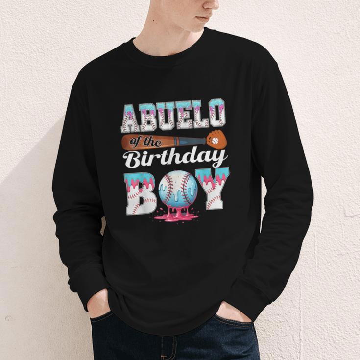 Baseball Ice Cream Drip Abuelo Of The Birthday Boy Youth Long Sleeve Tee Baseball Ice Cream Drip Abuelo Of The Birthday Boy Youth Long Sleeve Tee