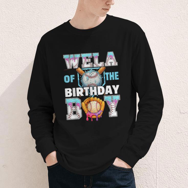 Baseball Ice Cream Drip Wela Of The Birthday Boy Youth Long Sleeve Tee Baseball Ice Cream Drip Wela Of The Birthday Boy Youth Long Sleeve Tee