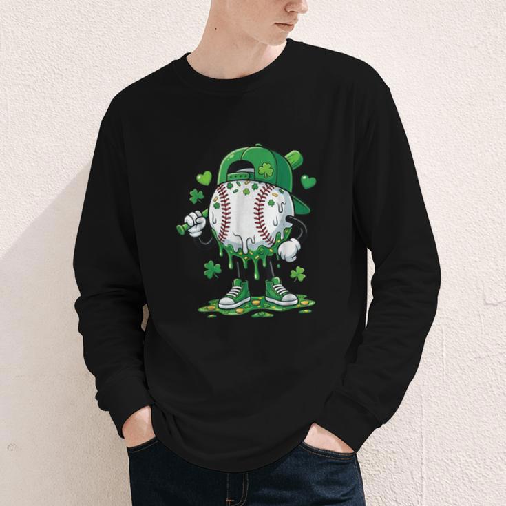Baseball Icecream Apparel Youth Boy St Patrick's Day Youth Long Sleeve Tee Baseball Icecream Apparel Youth Boy St Patrick's Day Youth Long Sleeve Tee