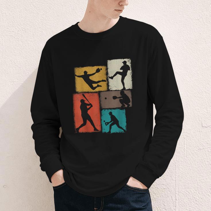 Baseball Player Collage Men Kids Coach Youth Boys Youth Long Sleeve Tee Baseball Player Collage Men Kids Coach Youth Boys Youth Long Sleeve Tee