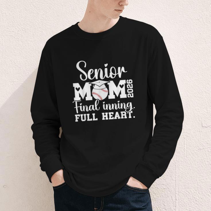 Baseball Senior Mom 2026 Final Inning Baseball Senior Mama Youth Long Sleeve Tee Baseball Senior Mom 2026 Final Inning Baseball Senior Mama Youth Long Sleeve Tee