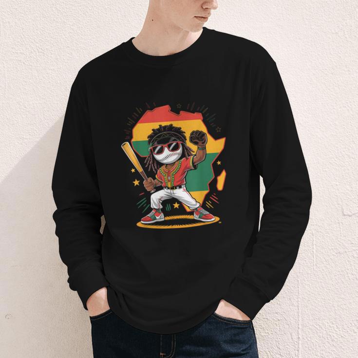 Baseball History Month For Boys Youth Long Sleeve Tee Baseball History Month For Boys Youth Long Sleeve Tee