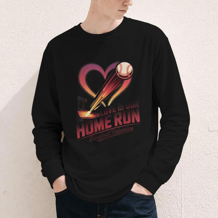 Baseball Valentine Love Is Our Home Run Apparel Youth Long Sleeve Tee Baseball Valentine Love Is Our Home Run Apparel Youth Long Sleeve Tee