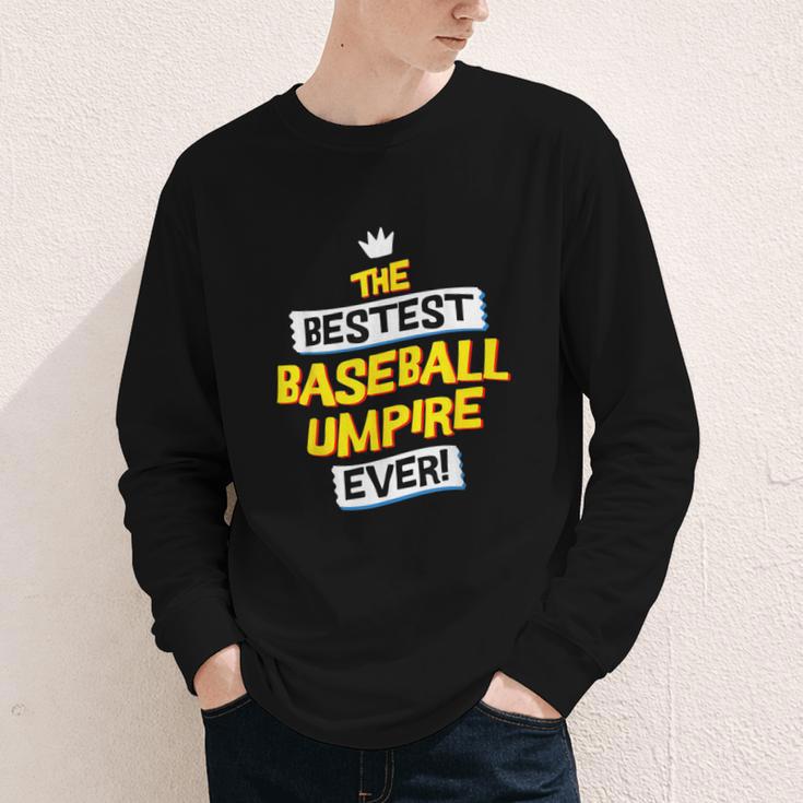 Best Baseball Umpire Job Occupation Youth Long Sleeve Tee Best Baseball Umpire Job Occupation Youth Long Sleeve Tee