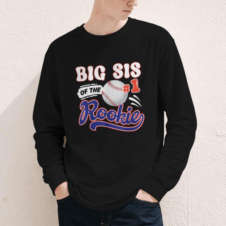 Big Sis Rookie Of Year 1st Birthday Baseball Theme Matching Youth Long Sleeve Tee Big Sis Rookie Of Year 1st Birthday Baseball Theme Matching Youth Long Sleeve Tee