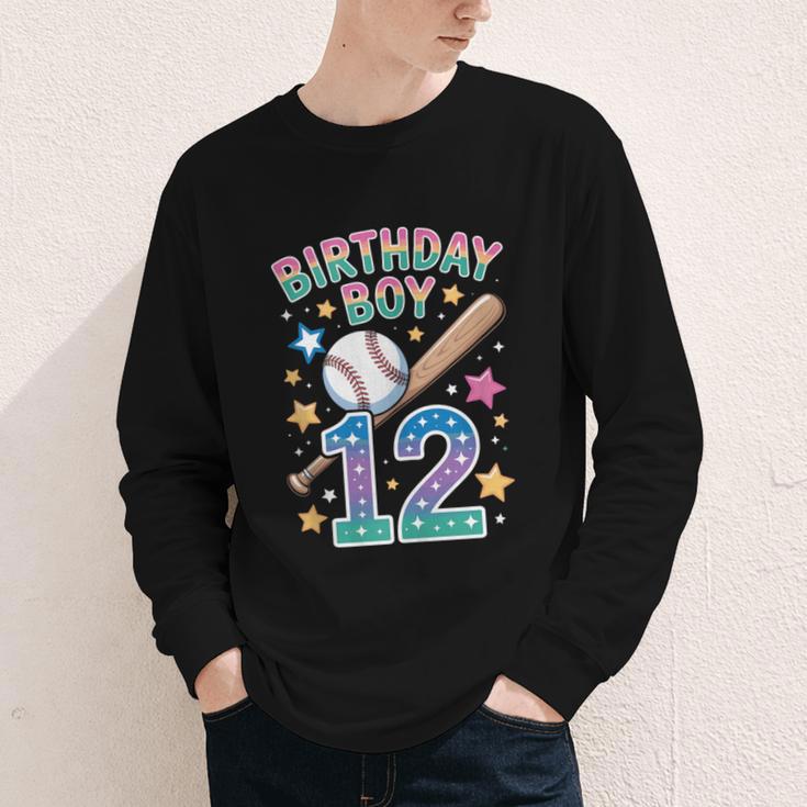 Birthday Boy 12th Birthday Baseball Youth Long Sleeve Tee Birthday Boy 12th Birthday Baseball Youth Long Sleeve Tee