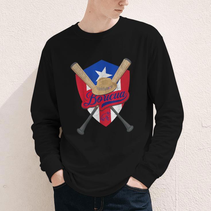Boricua Puerto Rico Baseball Coqui Frog Pava Hat Fan Youth Long Sleeve Tee Boricua Puerto Rico Baseball Coqui Frog Pava Hat Fan Youth Long Sleeve Tee