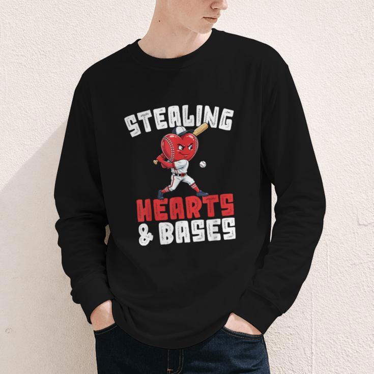 Boys Baseball Valentines Shirt Sterling Hearts Baseball Youth Long Sleeve Tee Boys Baseball Valentines Shirt Sterling Hearts Baseball Youth Long Sleeve Tee