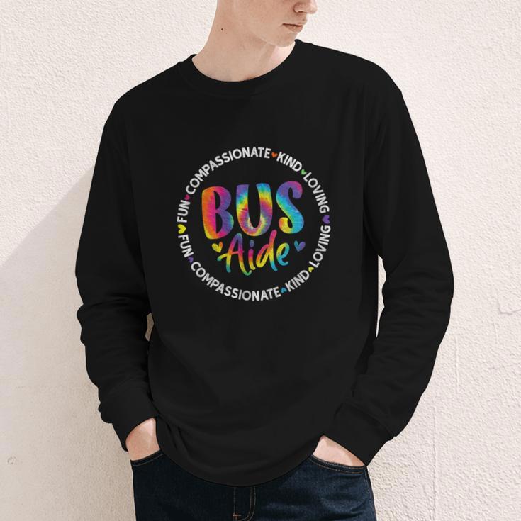 Bus Driver Aide Back To School Bus Driver Tie Dye Youth Long Sleeve Tee Bus Driver Aide Back To School Bus Driver Tie Dye Youth Long Sleeve Tee