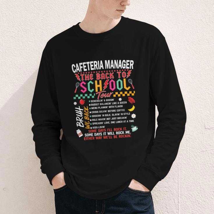 Cafeteria Manager School Cafeteria Crew Back To School Youth Long Sleeve Tee Cafeteria Manager School Cafeteria Crew Back To School Youth Long Sleeve Tee