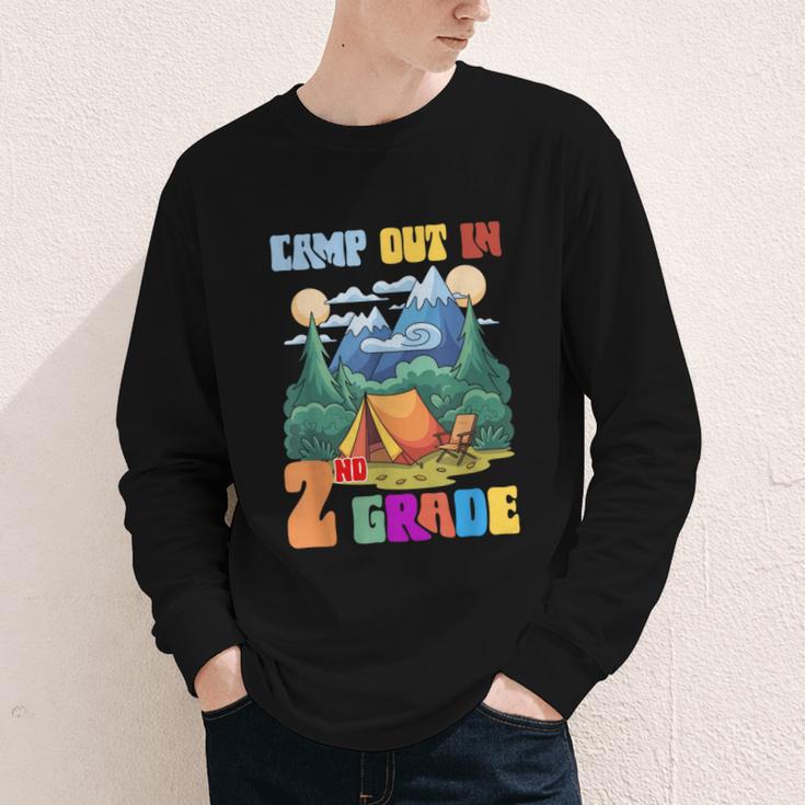 Camp Out In 2nd Grade Back To School For Camping Lover Youth Long Sleeve Tee Camp Out In 2nd Grade Back To School For Camping Lover Youth Long Sleeve Tee