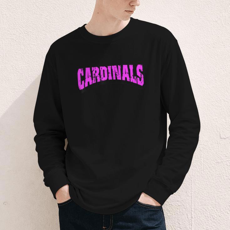 Cardinals Back To School Spirit Pk Youth Long Sleeve Tee