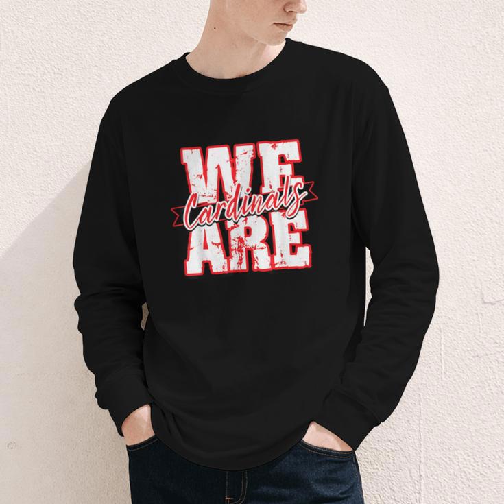We Are Cardinals Back To School Spirit R Youth Long Sleeve Tee