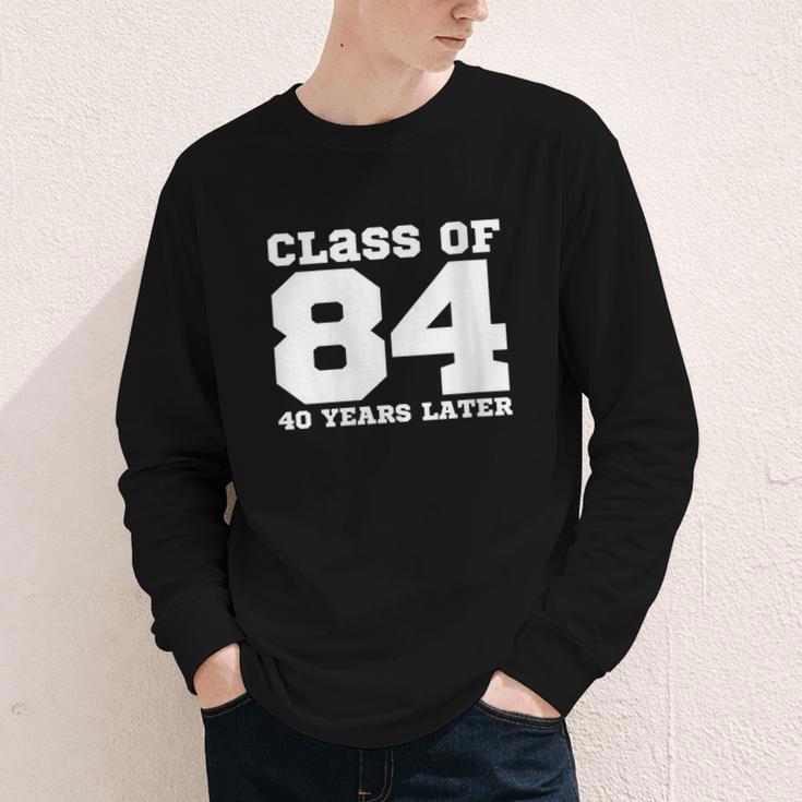 Class Of 1984 40 Years Later Reunions SQUAD Back To School Youth Long Sleeve Tee