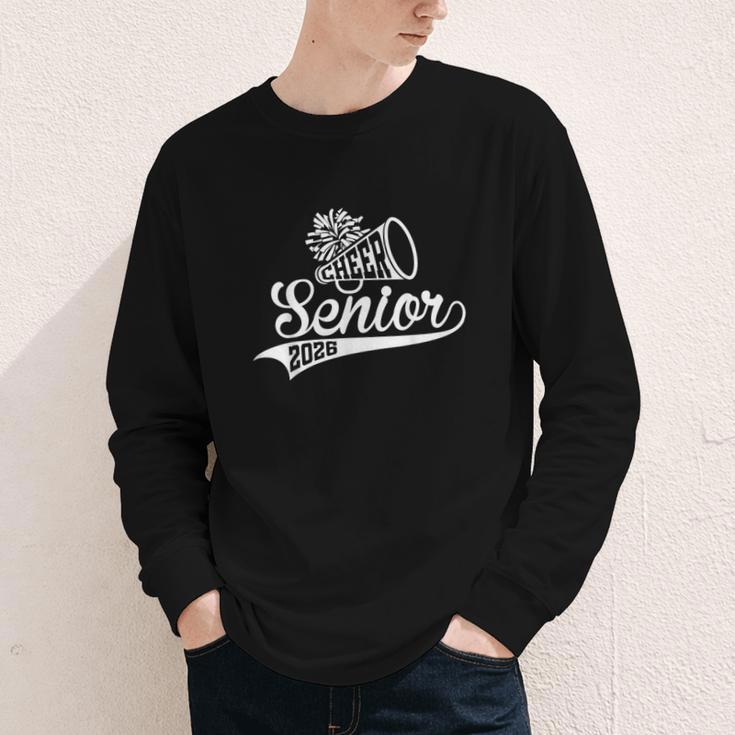Class Of 2026 Senior Year Cheer Back To School Cheerleader Youth Long Sleeve Tee Class Of 2026 Senior Year Cheer Back To School Cheerleader Youth Long Sleeve Tee