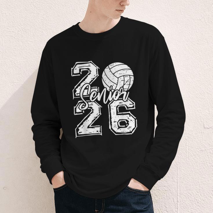 Class Of 2026 Volleyball Senior 2026 Back To School Youth Long Sleeve Tee