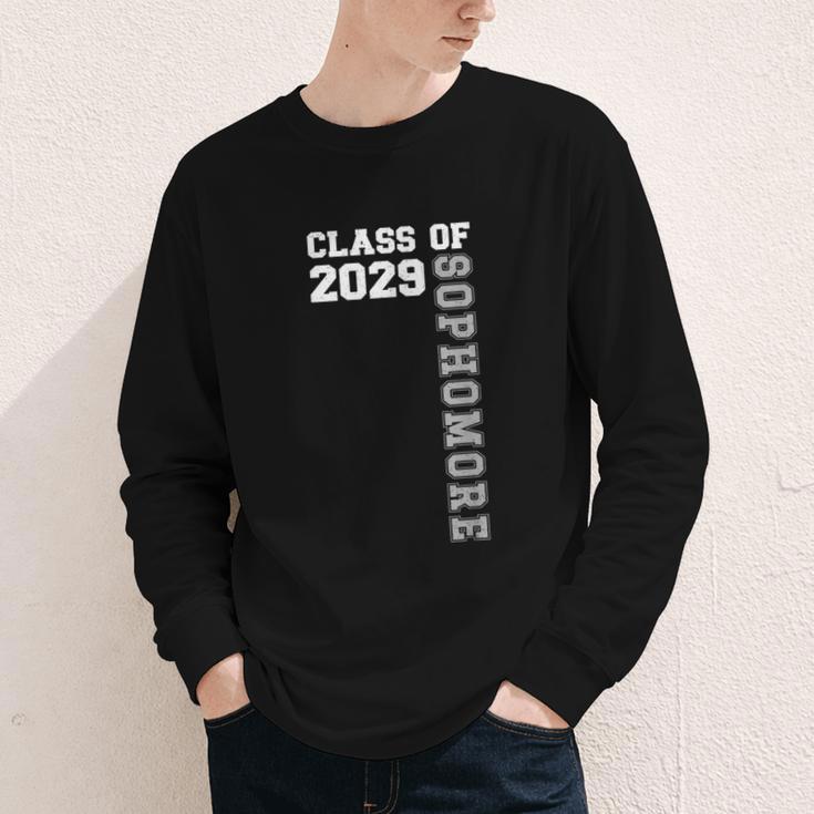 Class Of 2029 Sophomore 2029 Back To School Youth Long Sleeve Tee Class Of 2029 Sophomore 2029 Back To School Youth Long Sleeve Tee