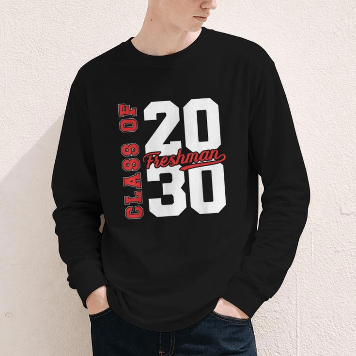 Class Of 2030 Freshman 2030 Back To School Youth Long Sleeve Tee Class Of 2030 Freshman 2030 Back To School Youth Long Sleeve Tee