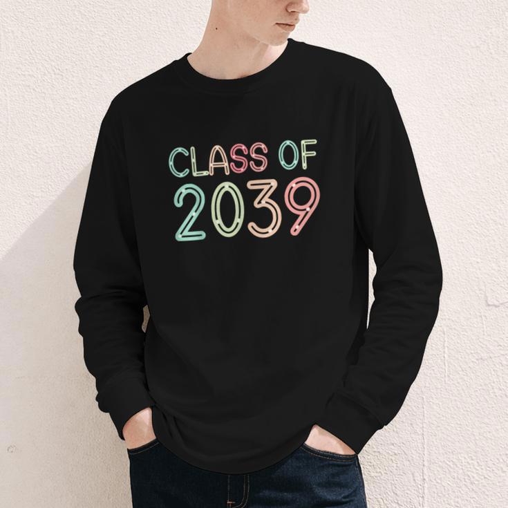 Class Of 2039 Grow With Me Kindergarten Back To School Youth Long Sleeve Tee Class Of 2039 Grow With Me Kindergarten Back To School Youth Long Sleeve Tee
