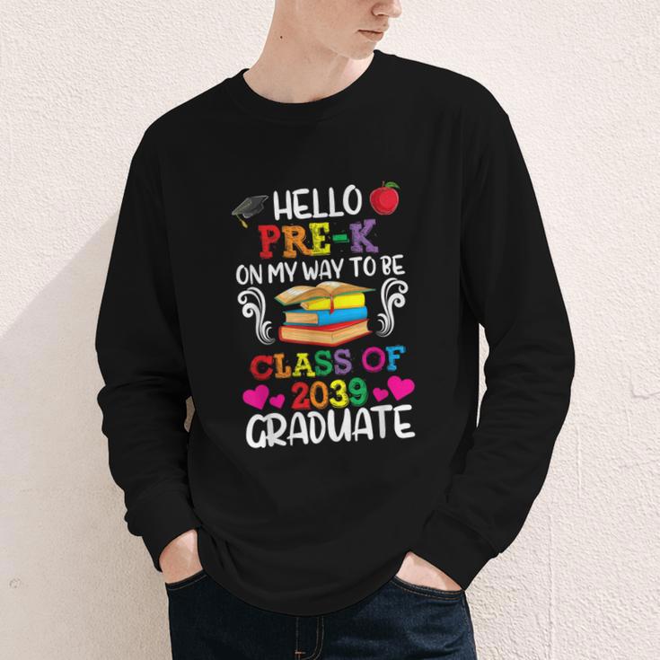Class Of 2039 For Kids Back To School Pre-K Youth Long Sleeve Tee Class Of 2039 For Kids Back To School Pre-K Youth Long Sleeve Tee