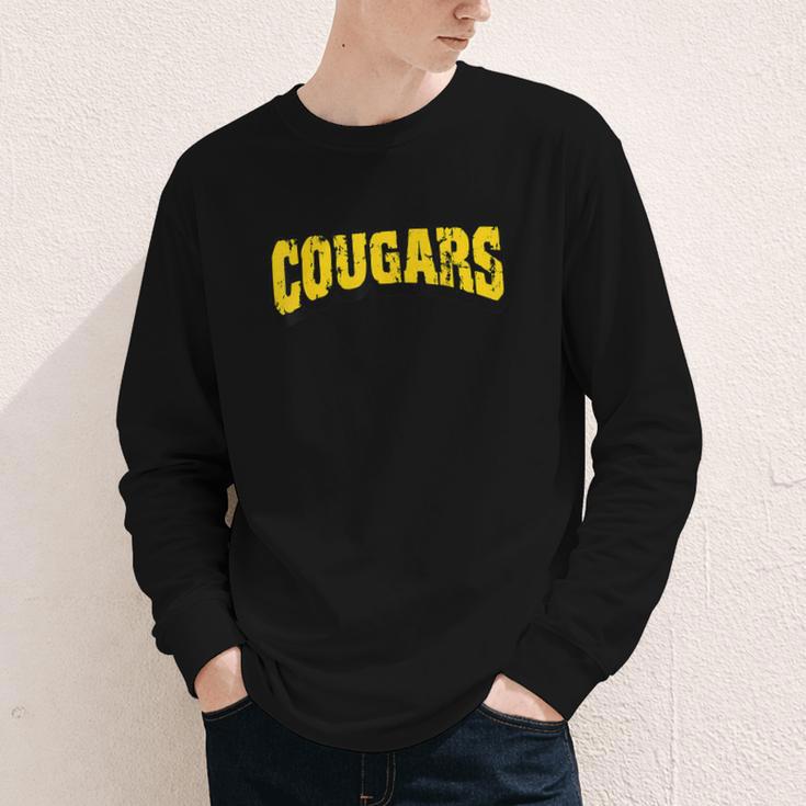 Cougars Back To School Spirit GY Youth Long Sleeve Tee