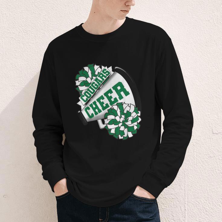 Cougars Cheer Back To School Cheerleading Spirit G Youth Long Sleeve Tee