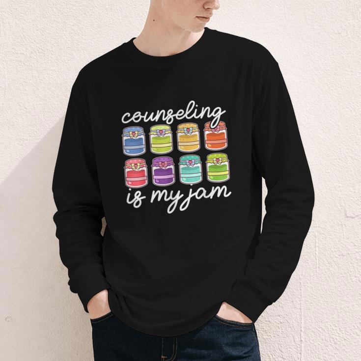 Counseling Is My Jam School Counselor Back To School Youth Long Sleeve Tee