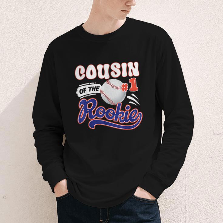 Cousin Rookie Of Year 1st Birthday Baseball Theme Matching Youth Long Sleeve Tee Cousin Rookie Of Year 1st Birthday Baseball Theme Matching Youth Long Sleeve Tee