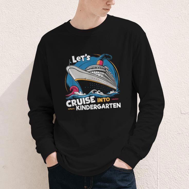 Cruise Ship Kindergarten Back To School Boys Girls Kids Youth Long Sleeve Tee Cruise Ship Kindergarten Back To School Boys Girls Kids Youth Long Sleeve Tee