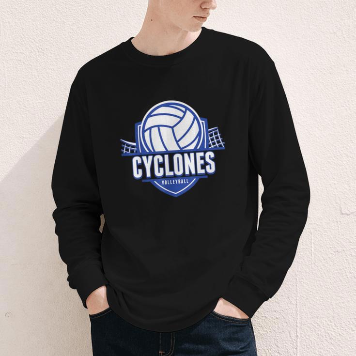 Cyclones Volleyball Back To School Spirit B Youth Long Sleeve Tee