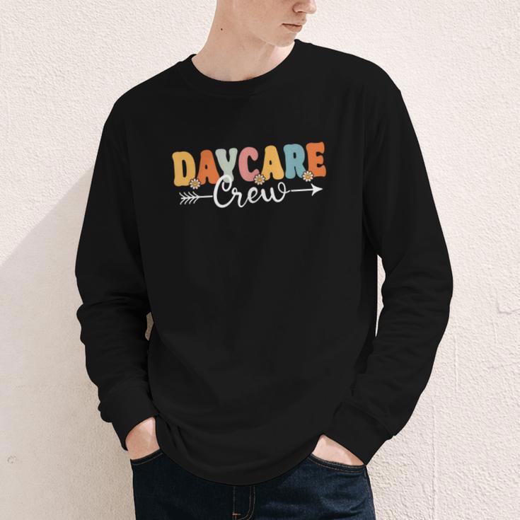 Daycare Crew Back To School Childcare Provider Youth Long Sleeve Tee
