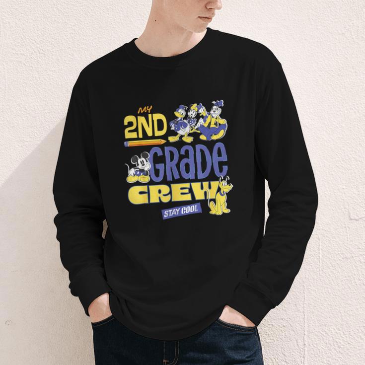 Disney My 2nd Grade Crew Stay Cool Back To School Friends Youth Long Sleeve Tee Disney My 2nd Grade Crew Stay Cool Back To School Friends Youth Long Sleeve Tee