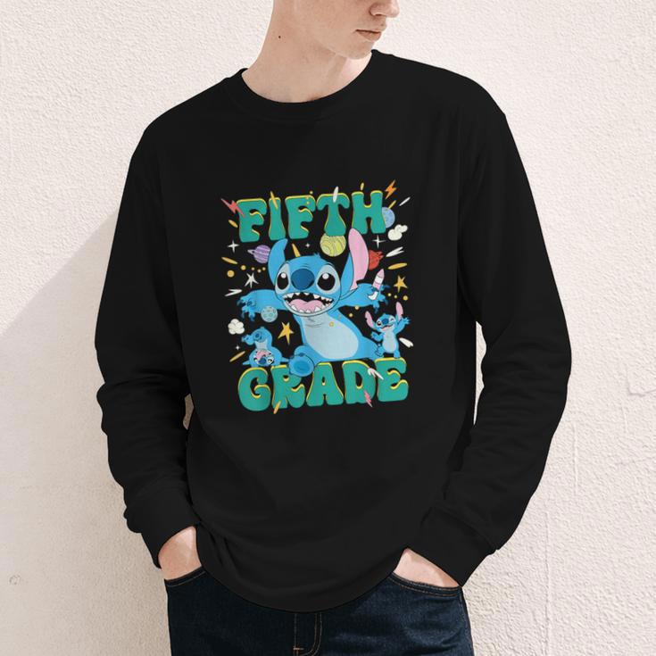 Disney Stitch Fifth Grade Back To School 1st Day Of School Youth Long Sleeve Tee Disney Stitch Fifth Grade Back To School 1st Day Of School Youth Long Sleeve Tee