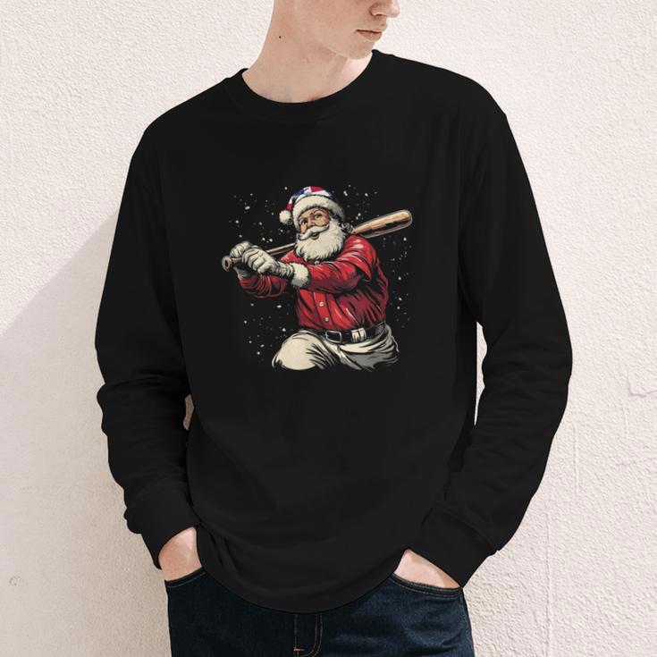 Dominican Santa Christmas Beisbol Baseball Dominicano Youth Long Sleeve Tee Dominican Santa Christmas Beisbol Baseball Dominicano Youth Long Sleeve Tee