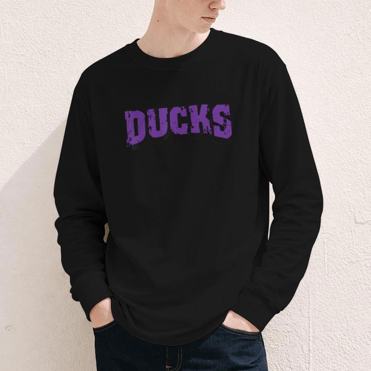 Ducks Back To School Spirit P Youth Long Sleeve Tee Ducks Back To School Spirit P Youth Long Sleeve Tee