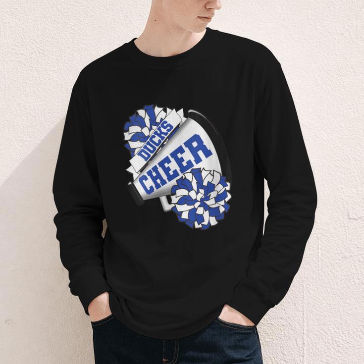 Ducks Cheer Back To School Cheerleading Spirit B Youth Long Sleeve Tee Ducks Cheer Back To School Cheerleading Spirit B Youth Long Sleeve Tee