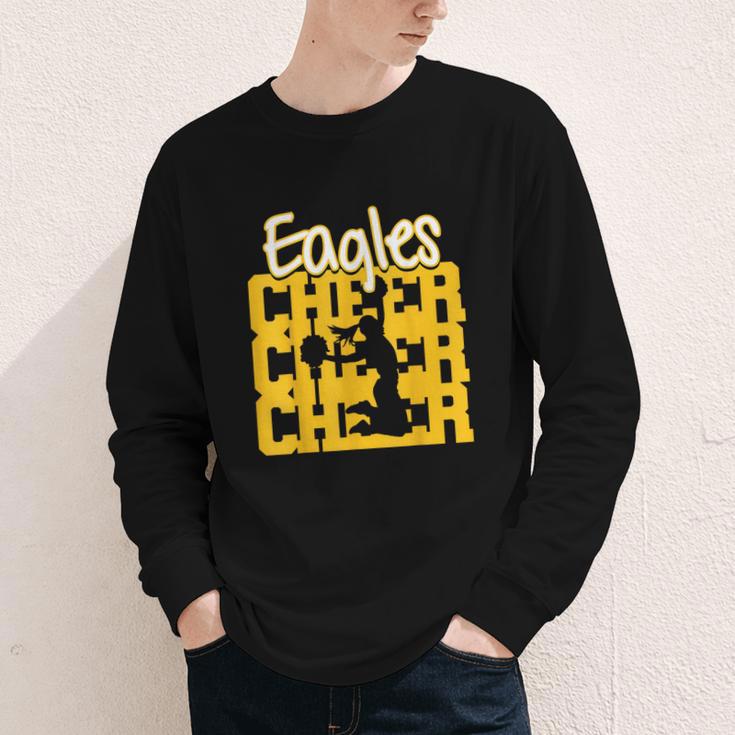 Eagles Cheer Back To School Cheerleading Spirit GY Youth Long Sleeve Tee