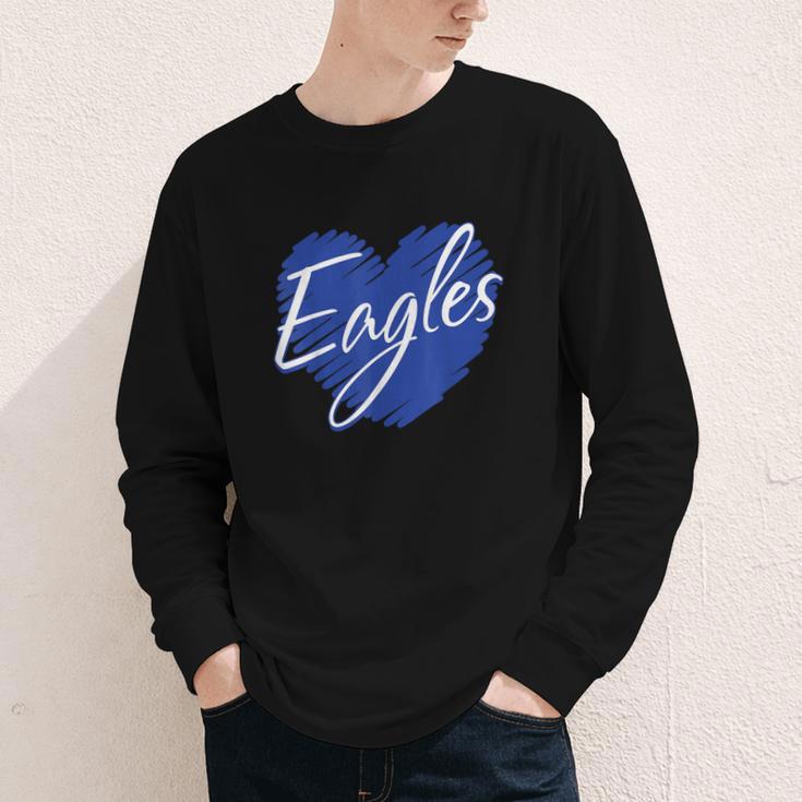 Eagles Heart Back To School Spirit B Youth Long Sleeve Tee Eagles Heart Back To School Spirit B Youth Long Sleeve Tee