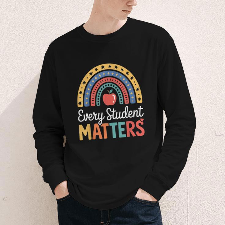 Every Student Matters Paraprofessional Back To School Youth Long Sleeve Tee