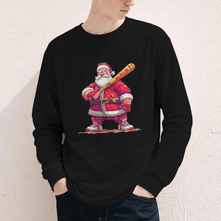 Festive Baseball Bat Costume For Adults And Kids Youth Long Sleeve Tee